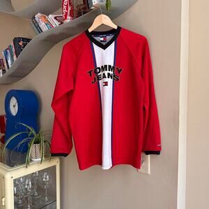 Vintage 90's Tommy Jeans Long Sleeve Jersey